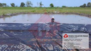 Pemasangan Geotextile Tanah Lunak