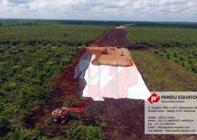 Woven Geotextile Tol Pematang Panggang Kayu Agung