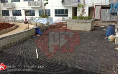 Pemasangan Drainage Cell di Spring Lake Apartemen – Jakarta