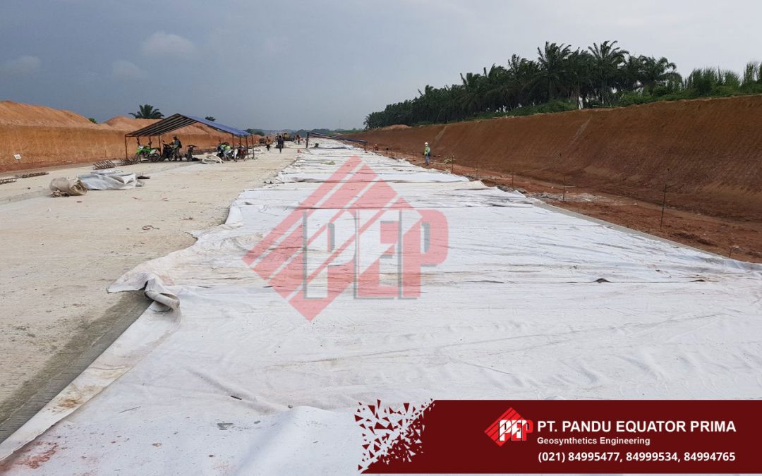 Curing Beton Menggunakan Non Woven Geotextile, Pada Proyek Tol di Provinsi Lampung