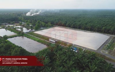 Penggunaan Geomembrane HDPE Pada Project Biogas di Kalimantan Tengah